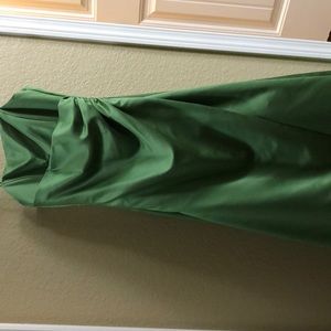 Green David’s Bridal Jr Bridesmaid dress